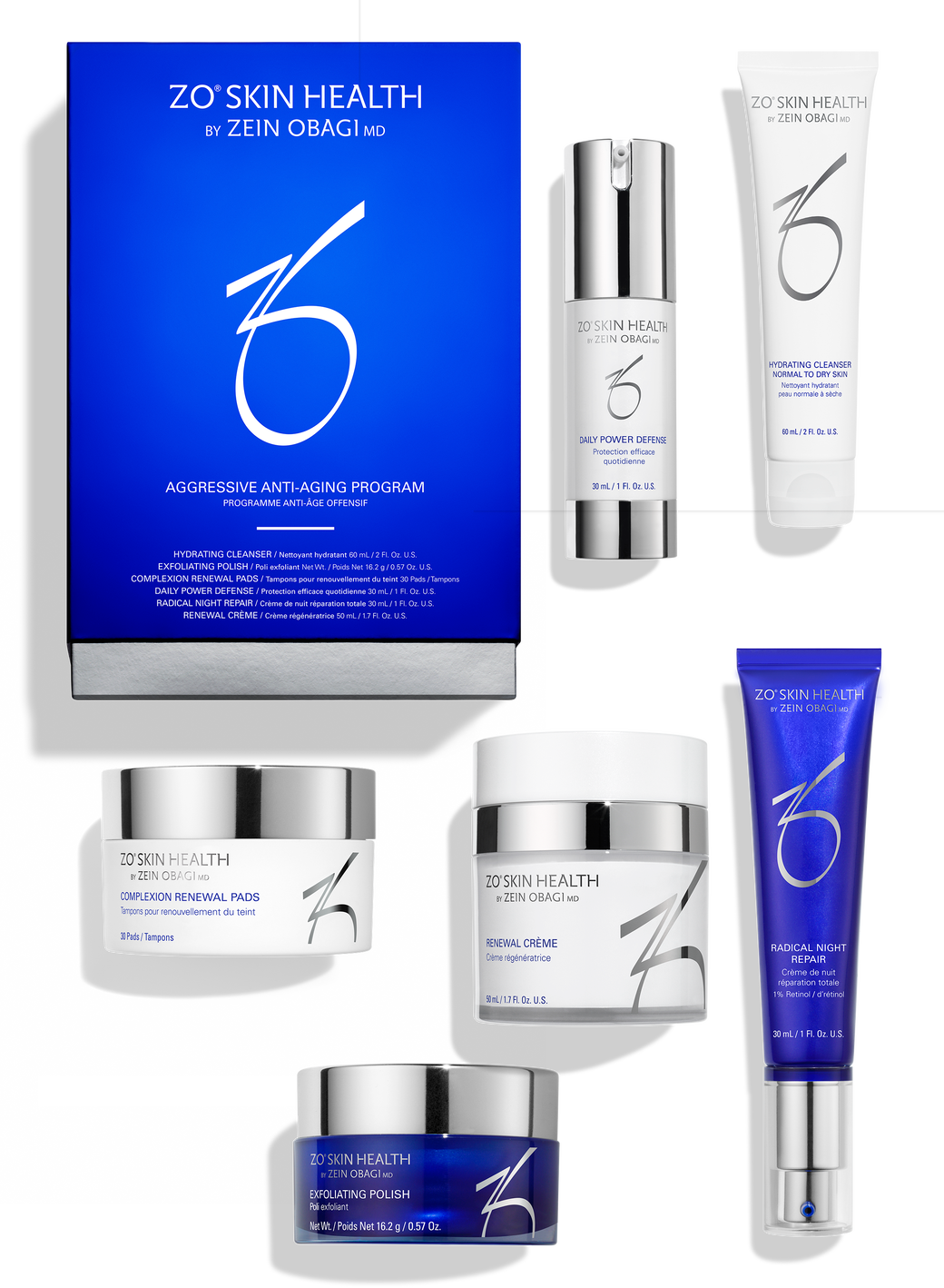 ZO Aggressive Anti Aging Program — ערכה אנטי אייג'ינג אגרסיבית